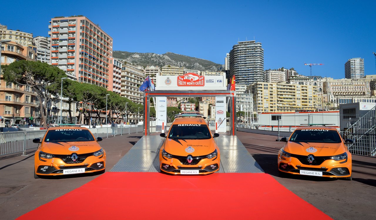 4 Mégane R.S. 2018 à Monaco