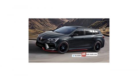 Mégane 4 R.S Estate vue par Auto-Moto