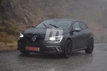 Mulet de Mégane R.S. noir 3/4 avant