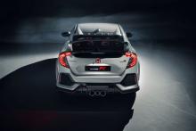 Civic Type R 2017 vue arrière