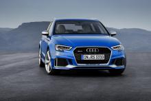 Audi RS3 Sportback 2017 de 3/4 avant