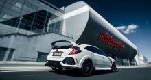 Civic Type R 2017 en action sur le Nürburgring