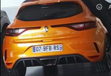Arrière de la Mégane 4 R.S.