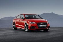Audi RS3 berline 2017 de 3/4 avant