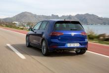 Golf 7 R 2017 de 3/4 arrière
