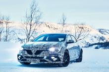 Mégane 4 R.S. dans la neige