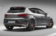 Léon Cupra R de 3/4 arrière