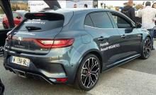 Mégane 4 R.S. au rallye du Var 3/4 arrière