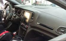 Mégane 4 R.S. au rallye du Var intérieur